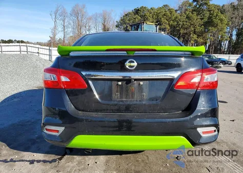 2016 Nissan Sentra S z USA, uszkodzony, nr VIN 3N1AB7AP1GY302533